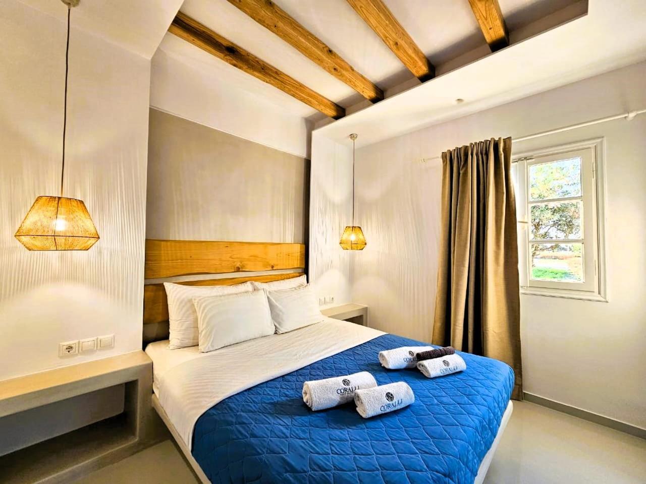Coralli Beach Apartments Mikri Vigla Exterior foto