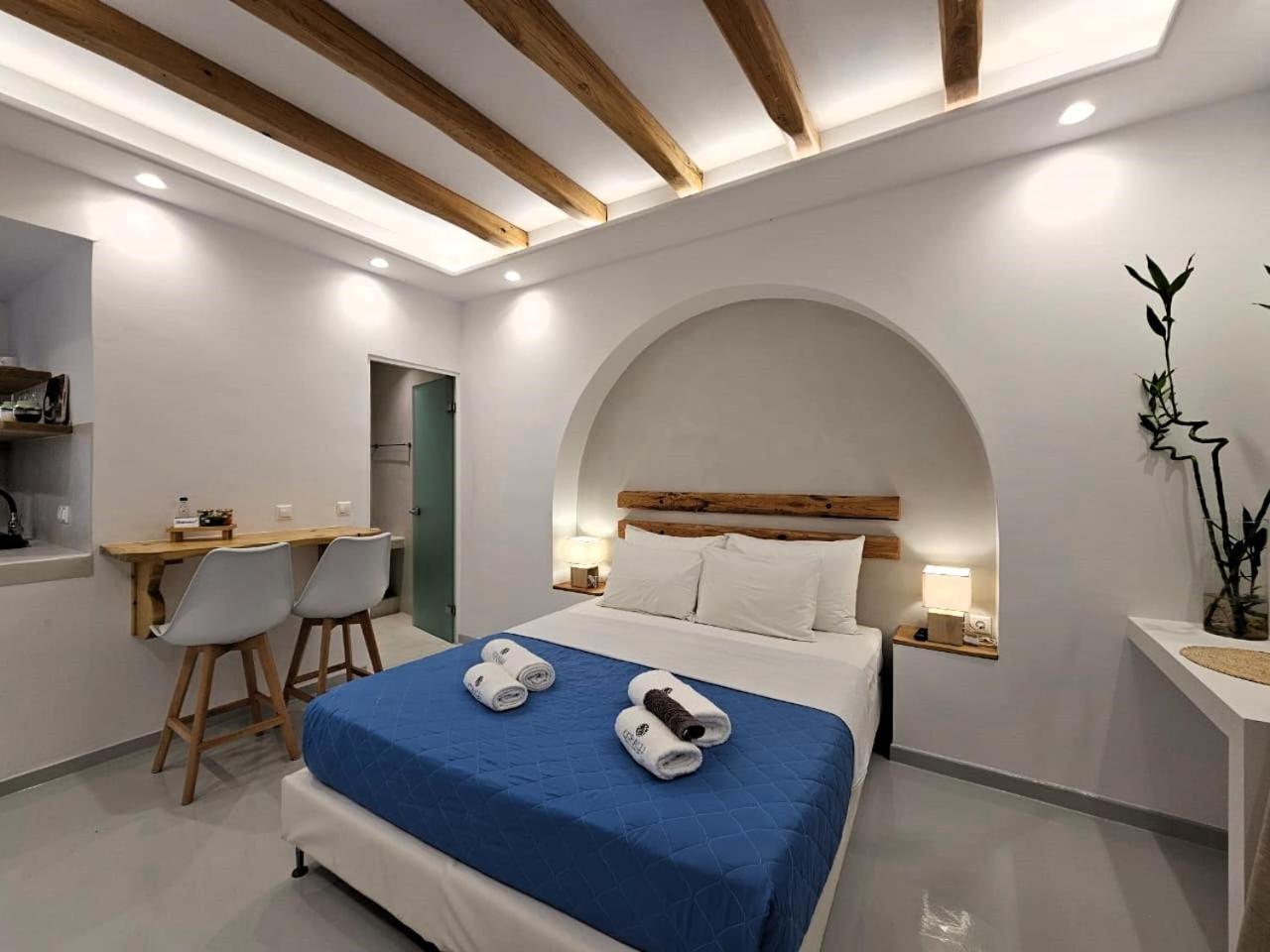 Coralli Beach Apartments Mikri Vigla Exterior foto