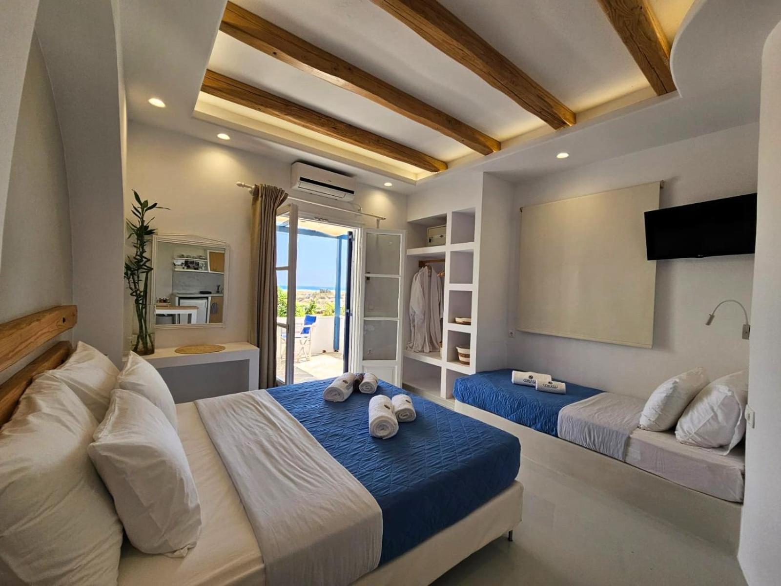 Coralli Beach Apartments Mikri Vigla Exterior foto
