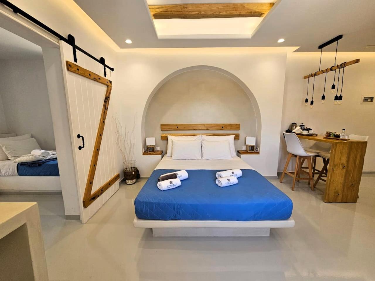 Coralli Beach Apartments Mikri Vigla Exterior foto