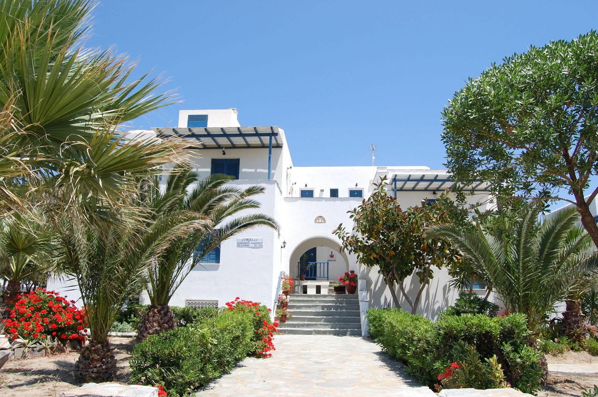 Coralli Beach Apartments Mikri Vigla Exterior foto
